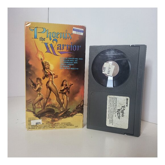 Phoenix the Warrior BETA Tape Betamax (Not VHS) She-Wolves of the Wasteland - Picture 1 of 2